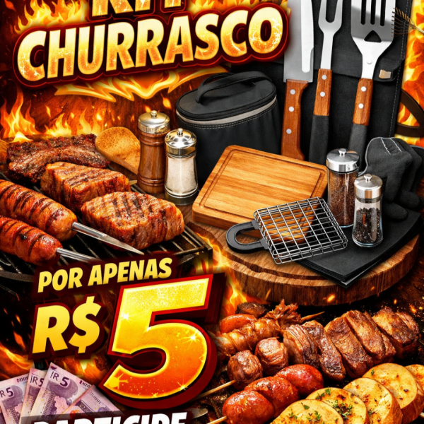 Kit churrasco ou 250 no pix